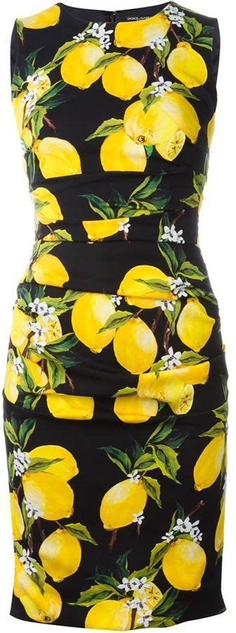 dolce gabbana fruit collection lemon|dolce and gabbana lemon dress.